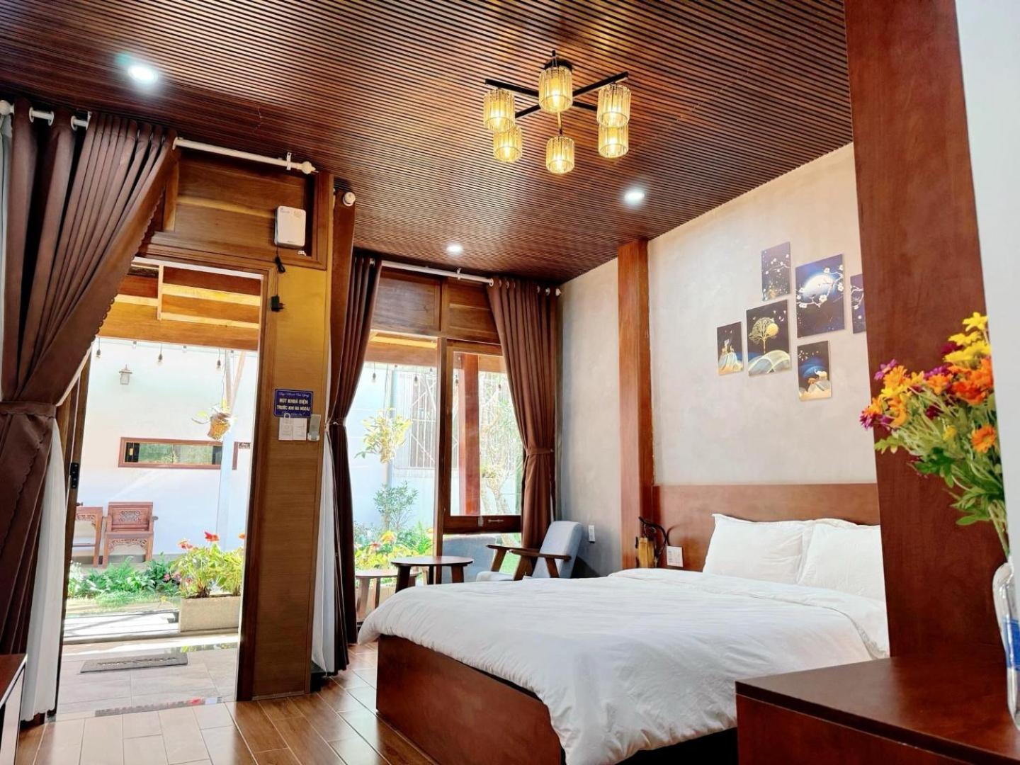 Vuon Tra Homestay Mang Den Kon Von Kla Kültér fotó